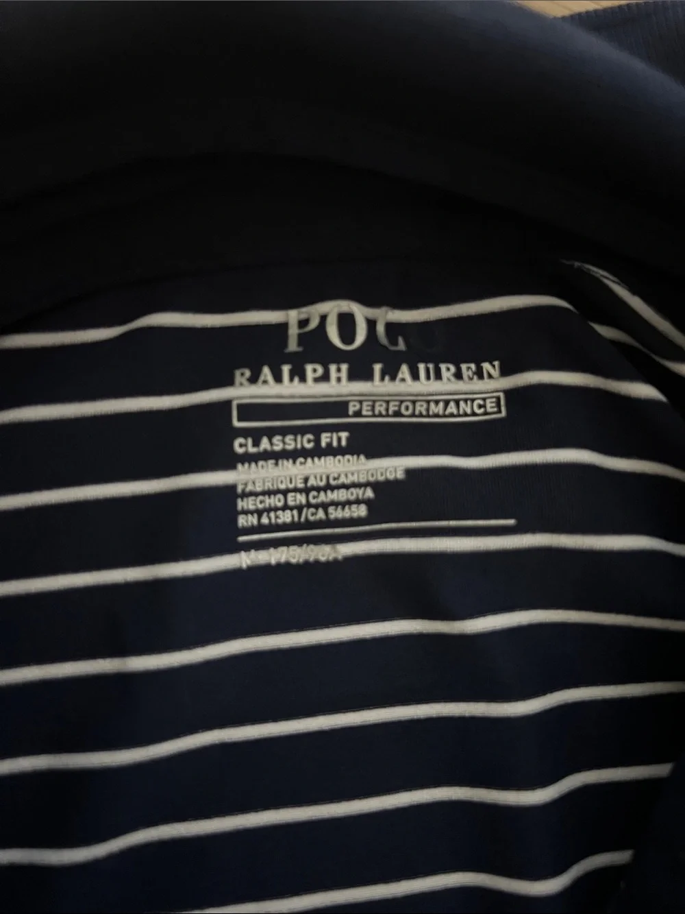 Polo Ralph Lauren performance fabric